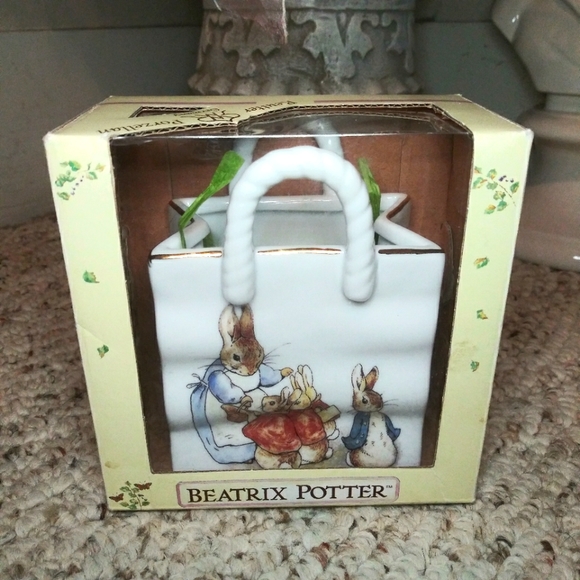 Beatrix Potter 2008 Porcelain Favour Bag From Reutter Porzellan Germany - Picture 11 of 11